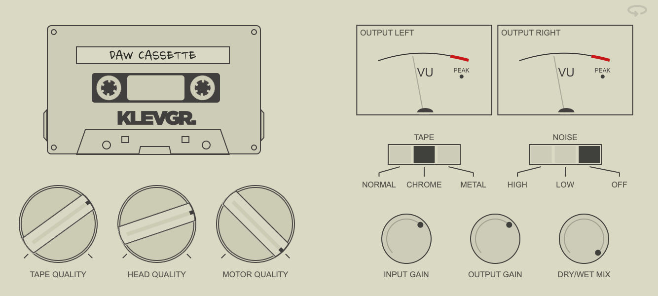 DAW Cassette – Tape Deck Emulation